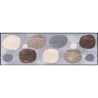 Salonloewe Fußmatte Fußmatte "Broken Dots", eckig, Höhe: 7 mm, gemustert