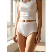 Schöller Slip Basic Baumwolle Taillenslips mit elastischen Randabschlüssen, flache Näthe im 5er Pack
