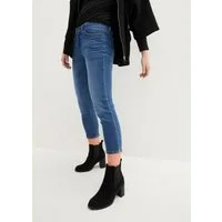 bonprix 7/8-Jeans mit Used-Effekt, schmale Passform, 7/8-Länge, aus Stretch-Material