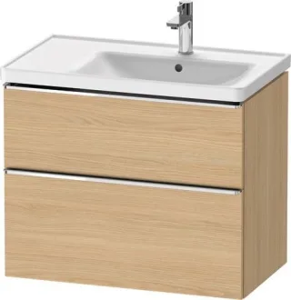 Duravit D-Neo Waschtischunterbau wandhängend Natur Eiche Matt 784x452x625 mm - DE4358010300000 DE4358010300000