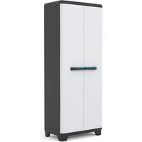 ONDIS24 Mehrzweckschrank Kunststoffschrank Haushaltschrank Linear Multifunktionsschrank inkl. Einlegeboden, verstellbare Füße, Soft-Touch Griffe