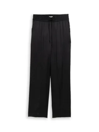 Tom Tailor - Loose Fit Stoffhose schwarz - Gr. - 32
