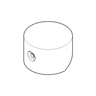 Dornbracht Untert. Hebel Meta02 pl. matt 092062041-06 mm Platin gebürstet