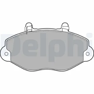 Delphi Bremsbel?ge vorne Ford Transit 2,0 2,4 2,5 LP1418