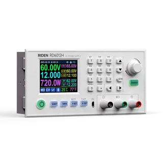RIDEN RD6012H DC Power Supply 60V 12A 720W High Precision Adjustable Voltage Current Lab Bench Power Supply