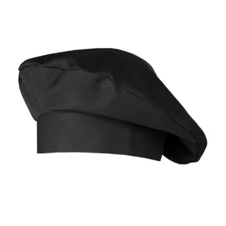 CG Workwear - "Fano Classic" Kochmütze (Schwarz)