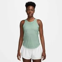 Nike Lauftop W NK TEMPO DF TANK abgerundeter Saum, schweißableitendes Dri-FIT-Material