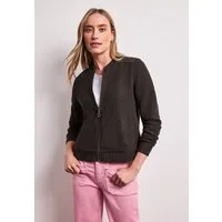 STREET ONE Blouson mit Zipper und Struktur