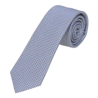 seidenfalter - Krawatte Micro 6cm h-grau - Gr. - OS