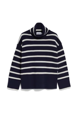 Armedangels - CHANAA STRIPES night sky-oatmilk - Gr. - XL