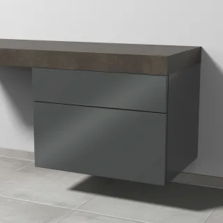 Sanipa Unterschrank 2morrow (P2222) 510x700x520 Anthrazit-Glanz, P222279 P222279