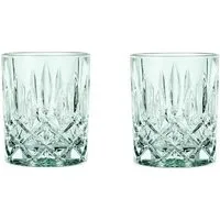 Nachtmann Schnapsglas Nachtmann Noblesse Colors Whiskybecher Mint 2er Set, Glas