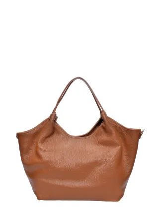 Isabella Rhea Braun Rindsledertasche