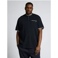 TOM TAILOR PLUS Poloshirt Poloshirts Plus Size - Poloshirt mit Brusttasche