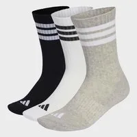 adidas Performance Funktionssocken 3-STREIFEN, KNÖCHELLANG, MIT POLSTERUNG, 3ER-PACK (3-Paar) für sportive Aktivitäten und Fitness, 3er-Pack, neutraler Schnitt