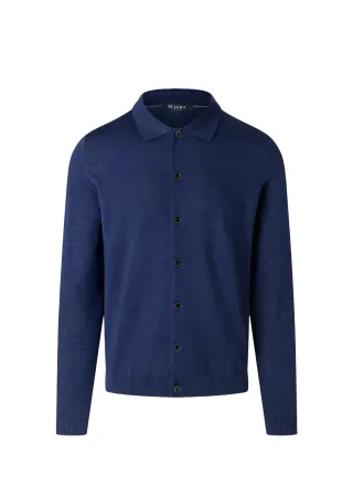 MAERZ Muenchen - Strickjacke 1/1 Arm dawn blue