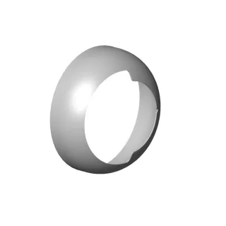 Dornbracht Haube Ersatzteile 092830036 D. 46 x 18 mm Dark Platinum gebürstet 092830036-99