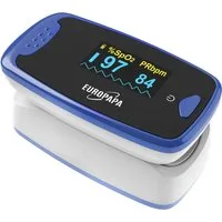 EUROPAPA Pulsoximeter Pulsoximeter,Fingerpulsoximeter, Oximeter ideal zur schnellen Messung der Sauerstoffsättigung (SpO2), facher Pulsmesser für Erwachsene–OLED Anzeige