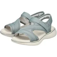 Rieker V2166 grün Damen Sandale