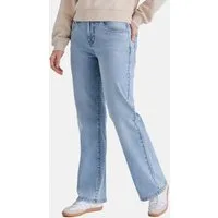 STOOKER WOMEN 5-Pocket-Jeans MARY Denim 5-Pocket Hose Wide Leg Fit Casual Clean Wash Stretch für Damen