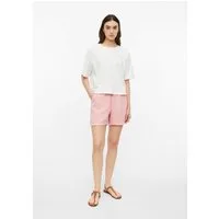 s.Oliver Shorts Hose Gestreifte Shorts aus aus Musselin