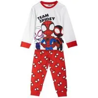 Cerda Pyjama Langarm Spiderman Kinder Baumwolle Single Jersey Schlafanzug