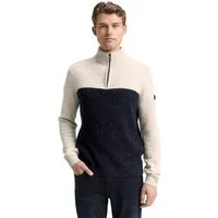 TOM TAILOR Troyer mit Logo Stickerei