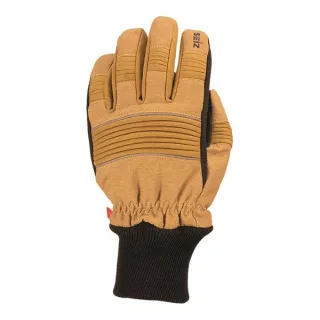 Brandeinsatzhandschuh | SEIZ | FIRE-FIGHTER ANATOMIC S  PBI | EN 659:2003 | Größe 5-14 | beige | Strickstulpe | Heat Absorber | KEVLAR® | NOMEX®