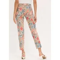 bonprix 7/8-Hose (1-tlg) aus Baumwolle mit Elasthan, Regular Fit, femininer Stil