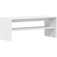 vidaXL TV-Schrank TV-Schrank Weiß 100x40x40 cm Holzwerkstoff (1-St)