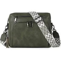TAN.TOMI Schultertasche Damen Umhängetasche mit Verstellbar Abnehmbar Breiter Gurt, Leicht Damen Crossbody Bag Für Tägliches Arbeiten Verabredungen