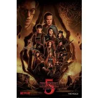 Poster Stranger Things - Staffel 5 - Finale - Poster 61x91,5 cm