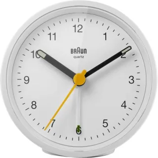 Braun BC 12 W Quarzwecker weiß