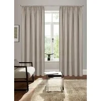 Bruno Banani Vorhang Lagan (2 St), Kräuselband, blickdicht, Polyester, 2-er Set, gewebt, Microfaser, versch. Größen, einfarbig, Bestseller