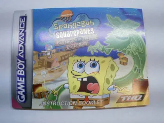 SpongeBob: Revenge of the Flying Dutchman [Game Boy Advance] Anleitung