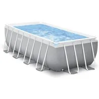 Intex Planschbecken Intex PrismFrameRectangular Pool-Set, ca. 4,00 x 2,00 x 1,22 m