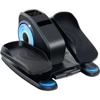 COSTWAY Ellipsentrainer, Mini-Stepper für Zuhause mit 5 einstellbare Geschwindigkeiten