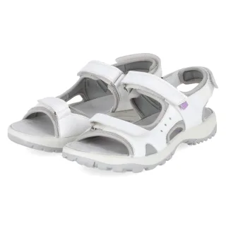 Beliana Sandalen - Gr. 40 - Weiß - Glattleder