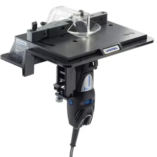 DREMEL 231 Woodworking Shaper Router Workbench Depth Rotary Table for Sanding Shaping Trimming Edges