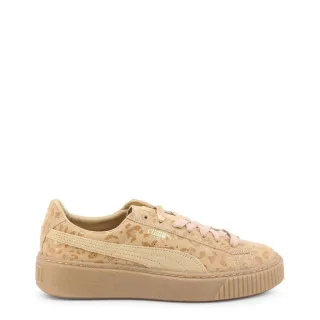 Puma Basket Plattform Leopard Damen Sneaker Schnürschuh 365982 01 B101B