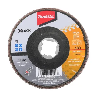 Makita Fächerscheibe X-LOCK 125mm - D-76021