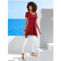 heine T-Shirt Longshirt Kurzarm