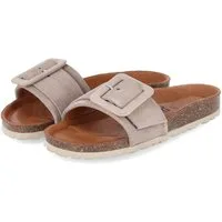 Palado Palado PALA-251-781123-05 Damen Rauleder grey Pantolette