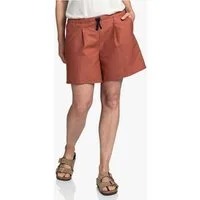 Schöffel Shorts Freizeithose Bilbao (hoher Tragekomfort) kurz ziegelsteinrot Damen