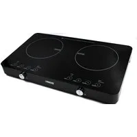 PRINCESS Einzel-Induktionskochplatte Princess Doppel-Induktionskochplatte 60°C-240°C schwarz Timer 3100W