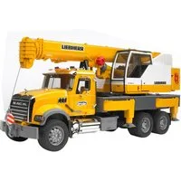 Bruder® Spielzeug-LKW bruder MACK Granite Liebherr Kran-LKW