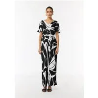 comma Jumpsuit Overall Overall mit Crêpestruktur