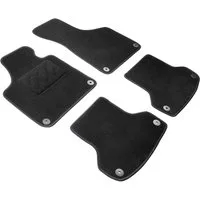 WALSER Auto-Fußmatten Autoteppich Passform Std (4 St), für AUDI A3 Sportback (8PA), A3 (8P1) AUDI A3 (8P1), YB 05/2003-12/2013,AUDI A3 Sportback (8PA), YB 09/2004-12/2015, A3 Sportback 09/2004-12/2015, A3 05/2003-12/2013