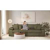 OTTO home Big-Sofa Soft&Cosy XL, B: 246 cm - OTTO. Verlässliche Qualität., Mega-Sofa, Cord oder Chenille-Struktur, mit Federkern & 4 Zierkissen