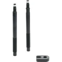 Ventil-Verlängerung Tubeless, 65mm schwarz, 2er Set